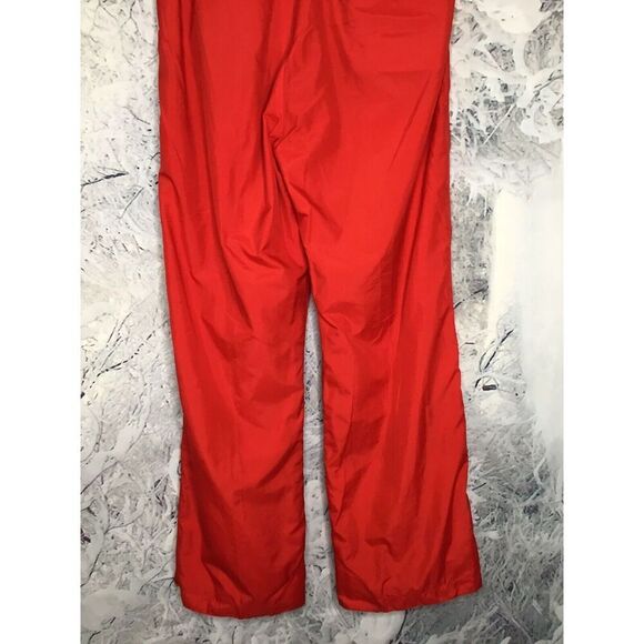 Vintage Ossi Red Ski Pants Mens Large‎ Ski Snow pants Nylon Pockets  WP 299 Y2K - Picture 7 of 11